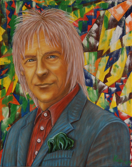 Oil Painting > Sun Dog ( Paul Weller ) - Click Image to Close